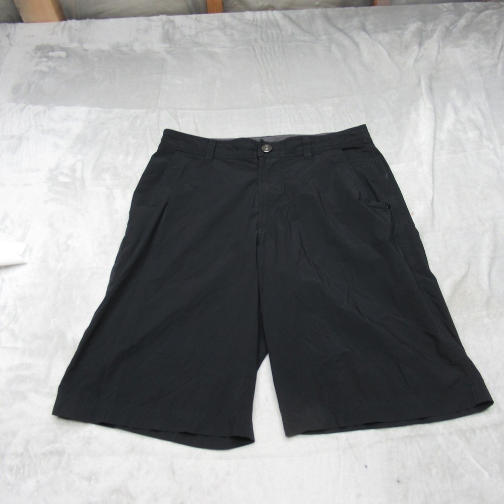 Lululemon‎ Kahuna Shorts Mens 32 Black Lightweight Quick Dry Relaxed Fit Cargo